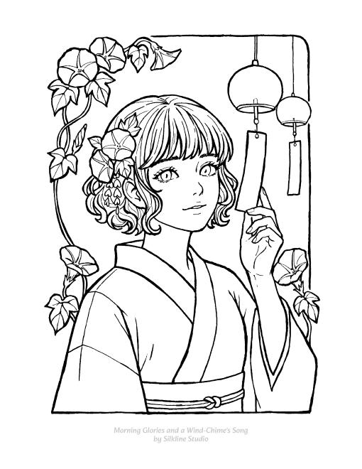 Ⅰ. Morning Glories and a Wind-Chime's Song